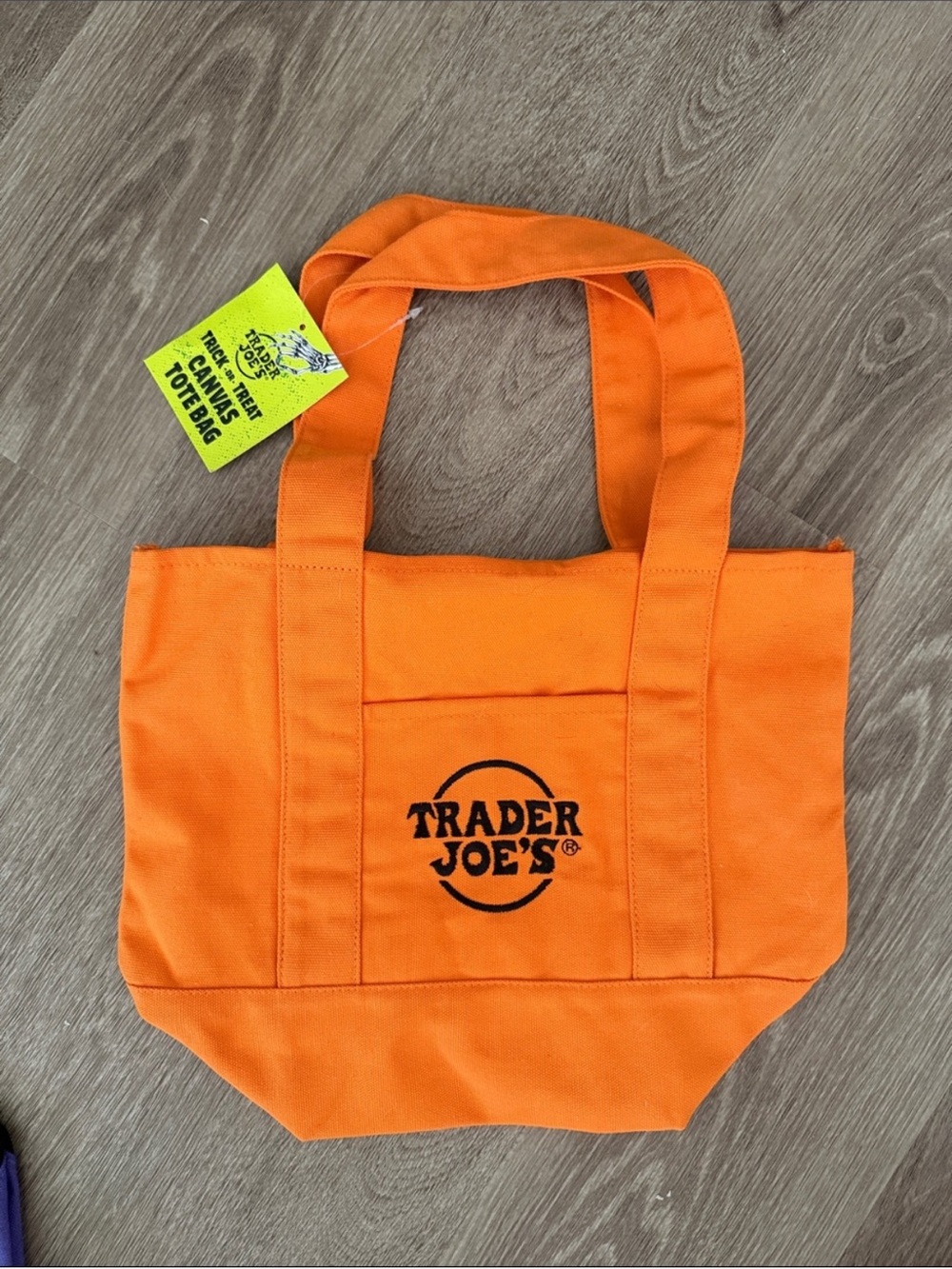 Halloween Inspired Trader Joes Mini Tote